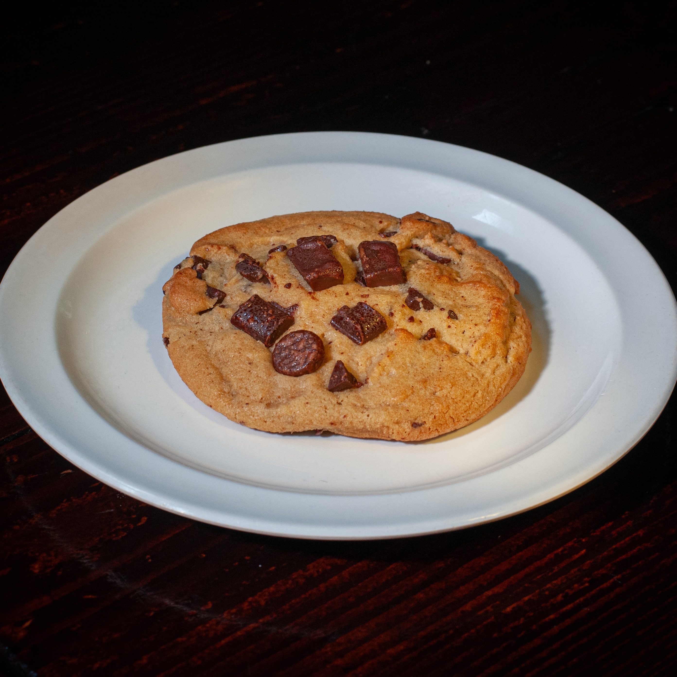 Chocolate chunk manifesto cookie.