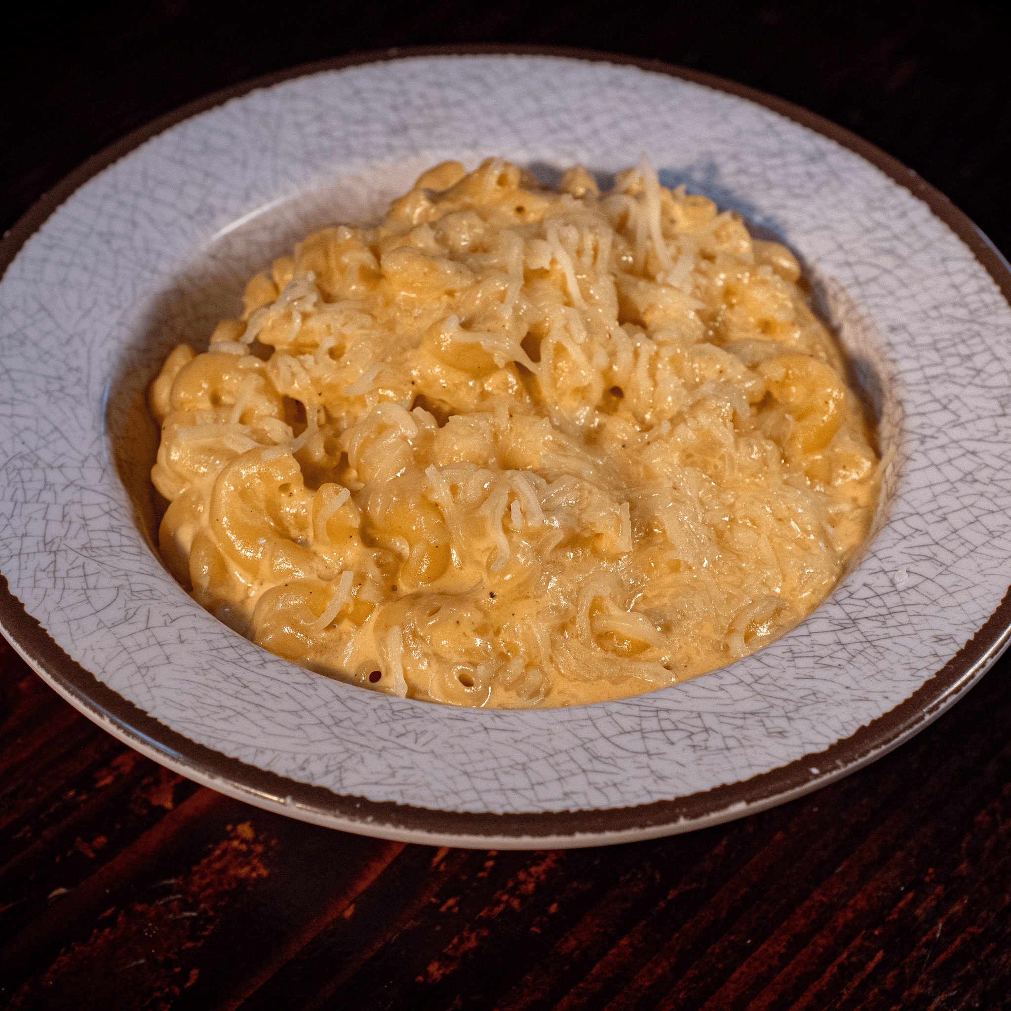 Bowl mac and cheese.
