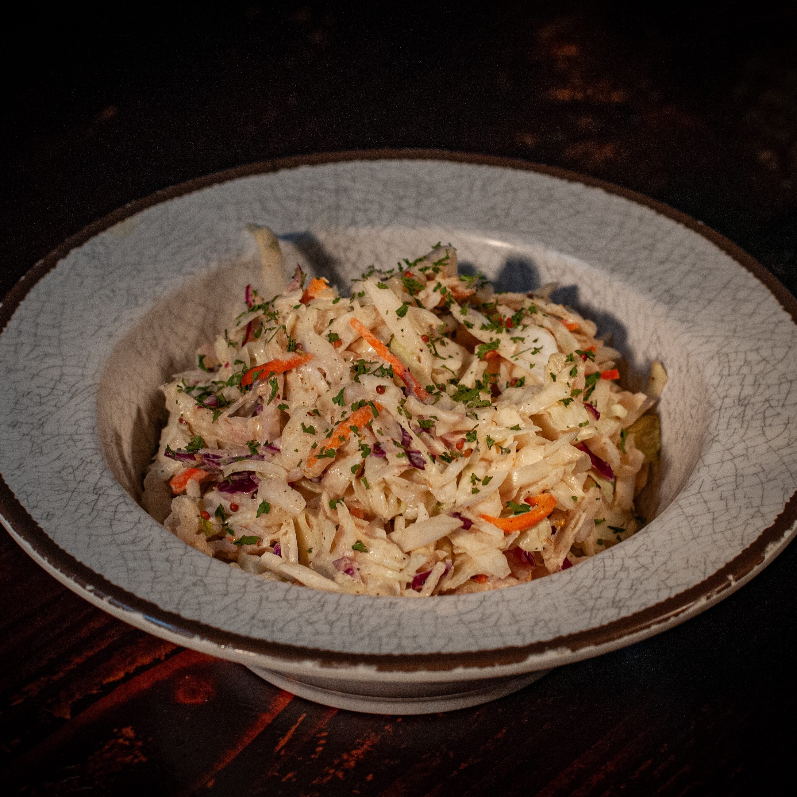 Bowl coleslaw.
