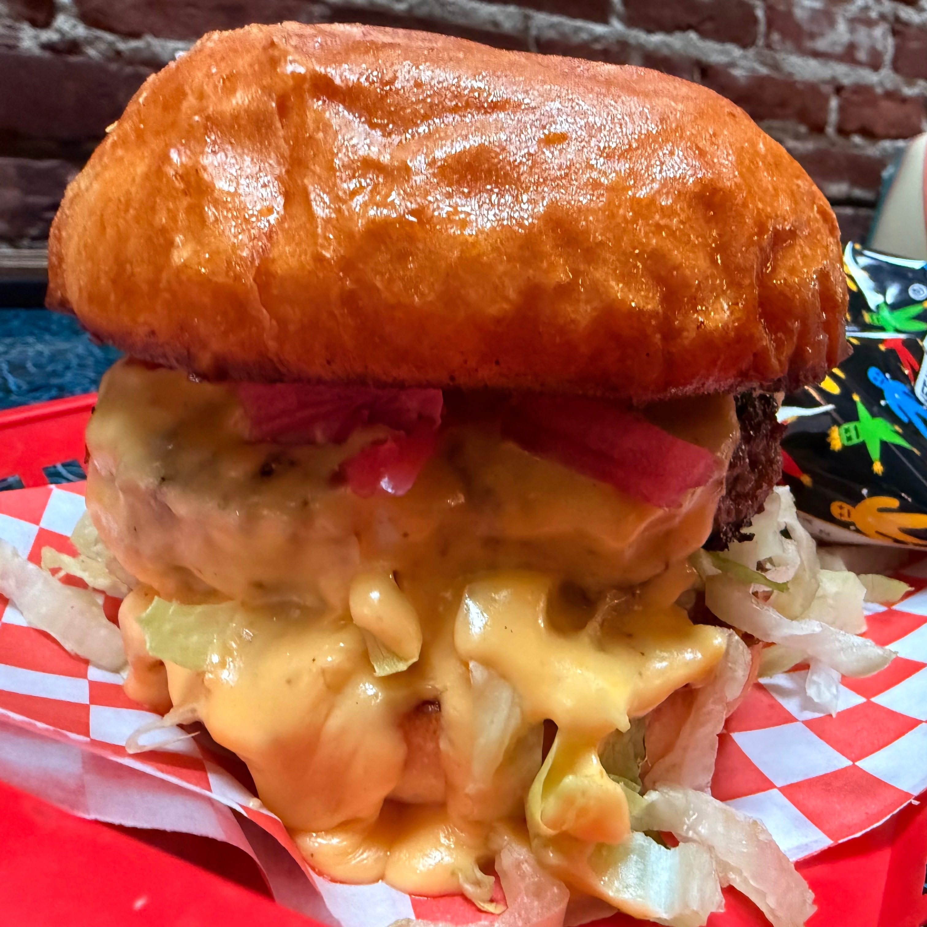 Blackout burger.