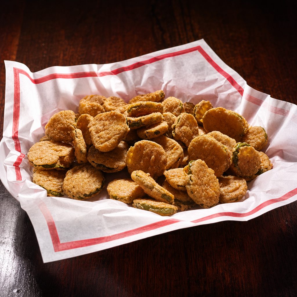 Large Fried pickles.