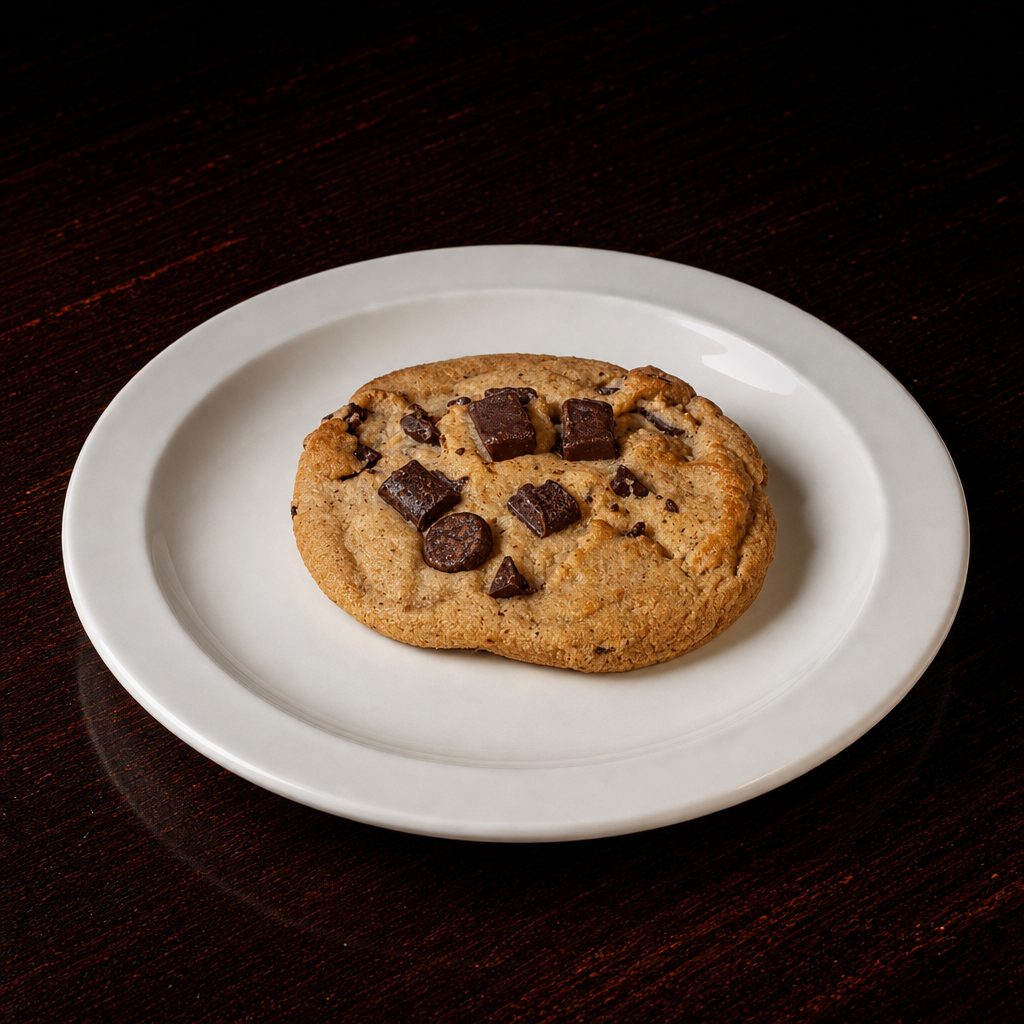Chocolate chunk manifesto cookie.