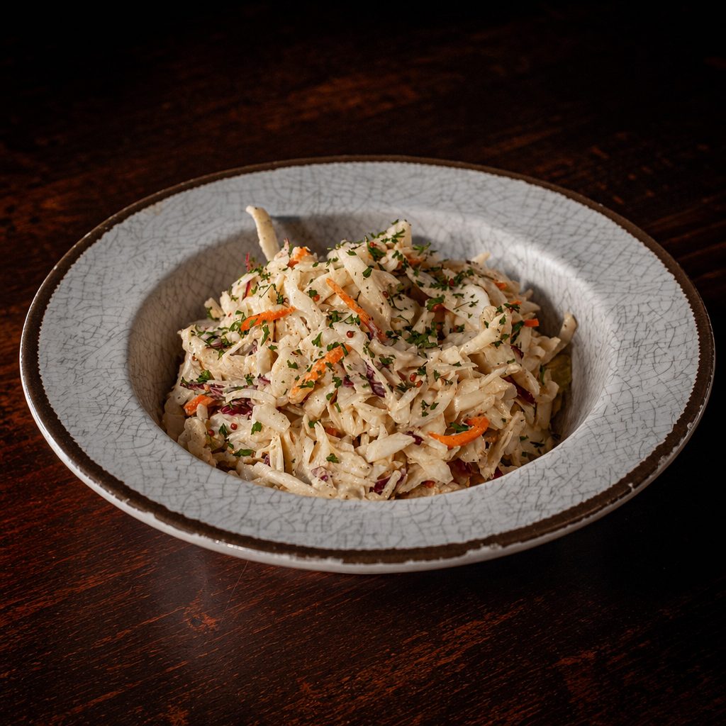 Bowl coleslaw.