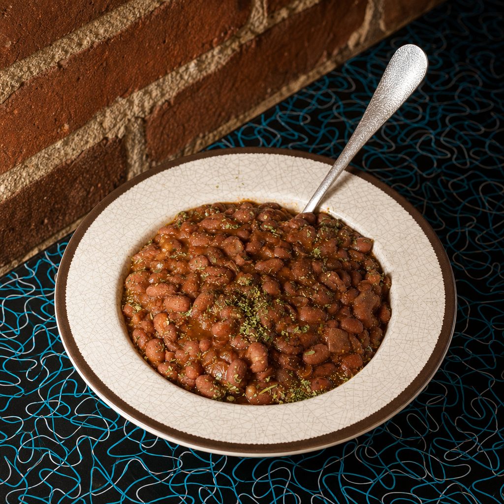 Cup red beans and rice.