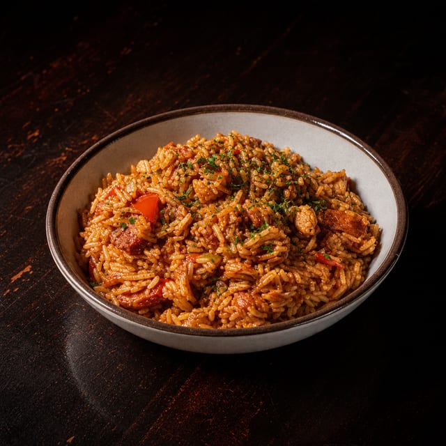 LG jambalaya.