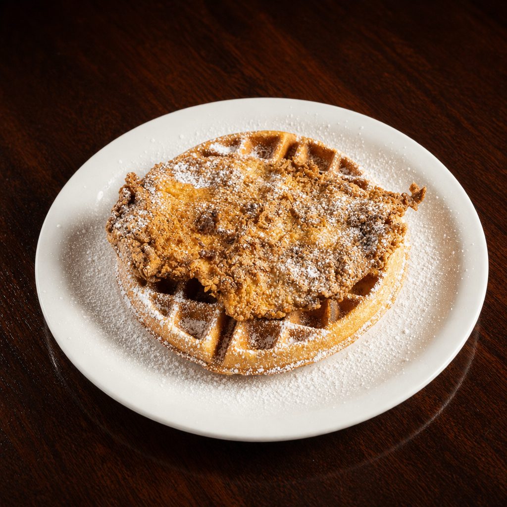 Chicken and Waffles.