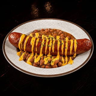 Andouille sausage plate