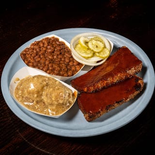 Meatloaf plate