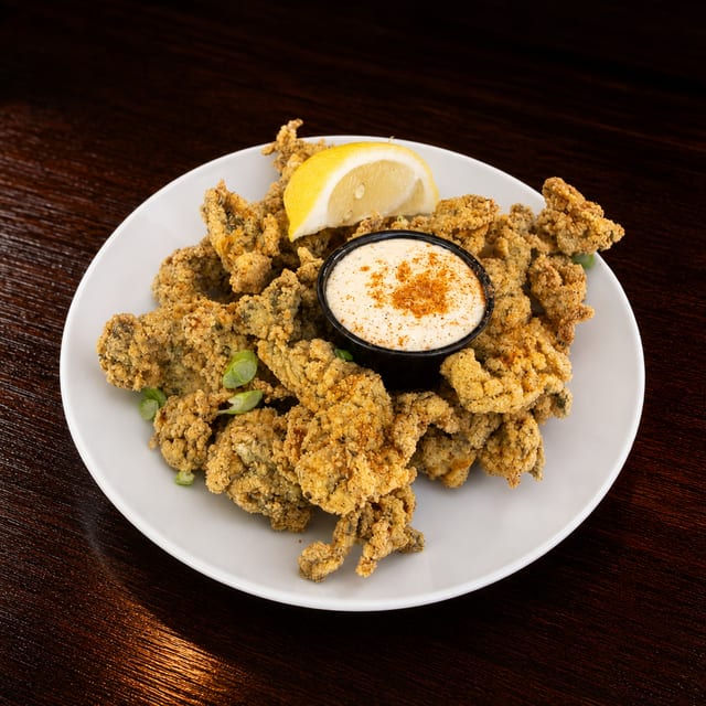 Fried oysters, each.