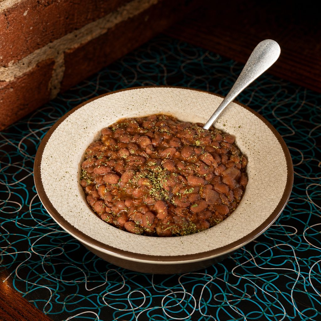 Bowl red beans and rice.