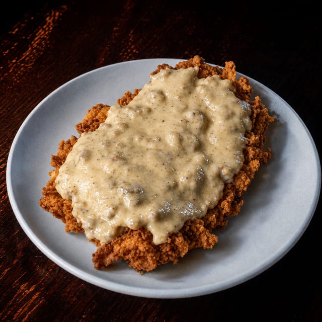 Country fried steak.