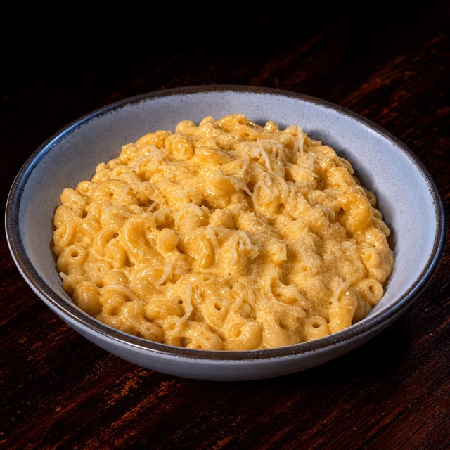 Bowl mac and cheese.
