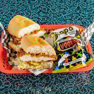 kids Fried chicken po boy