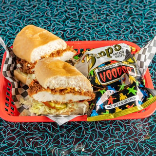 kids Fried chicken po boy